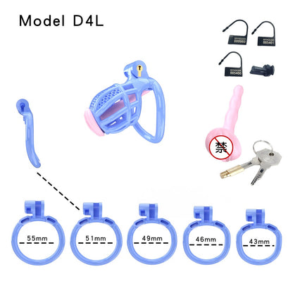 Honeycomb Obedient Chastity Cage – Lightweight Resin, 5 Ring Sizes & Built-in Lock