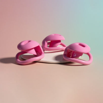 Inverted Chastity Lock – Plastic TSA-Safe, Negative/Positive Sizes