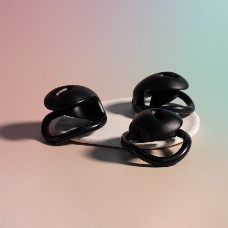 Inverted Chastity Lock – Plastic TSA-Safe, Negative/Positive Sizes