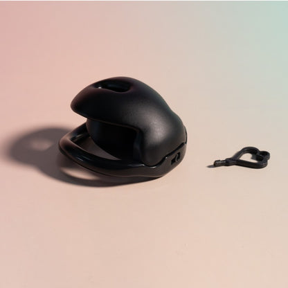 Inverted Chastity Lock – Plastic TSA-Safe, Negative/Positive Sizes