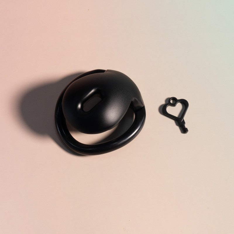 Inverted Chastity Lock – Plastic TSA-Safe, Negative/Positive Sizes