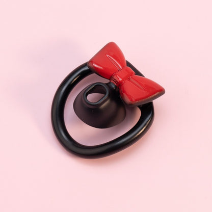 Cute Bow Chastity Ring Set – Progressive Multi-Size Base Rings with Bow Caps