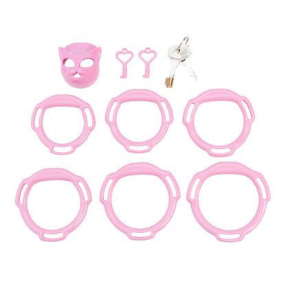 Cat Face Chastity Cage