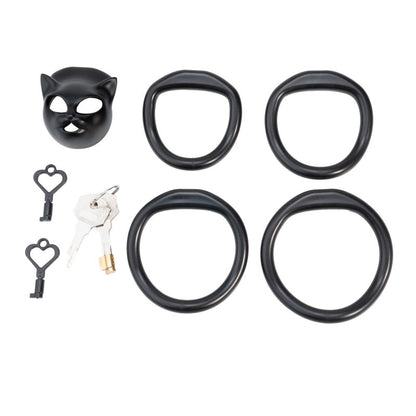 Cat Face Chastity Cage