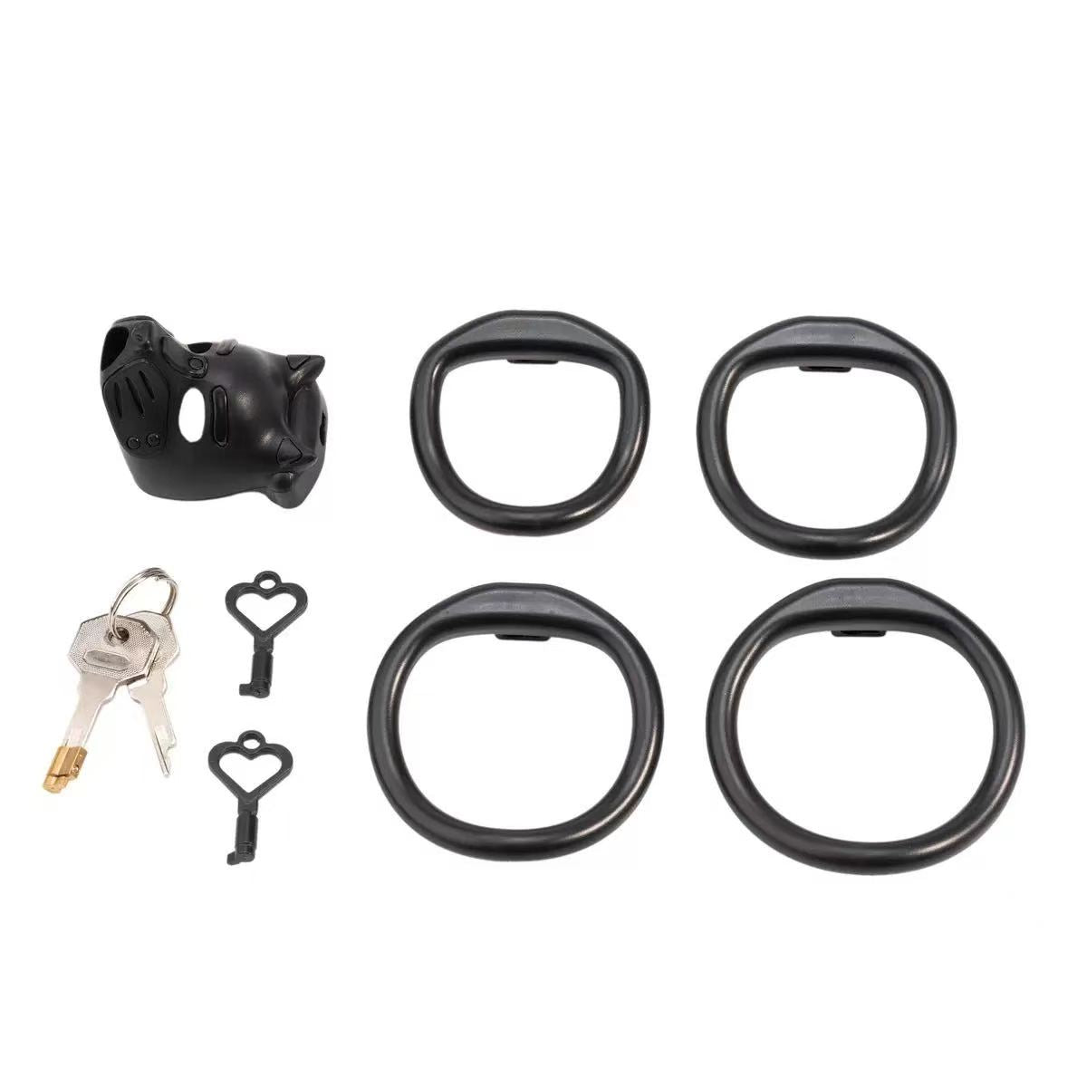 Puppy Head Chastity Cage