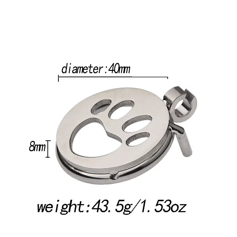 Cat’s Paw – Flat Chastity Cage