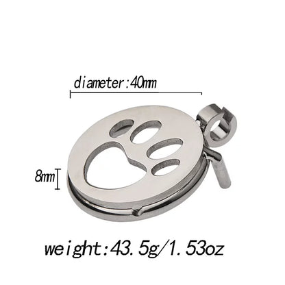 Cat’s Paw – Flat Chastity Cage