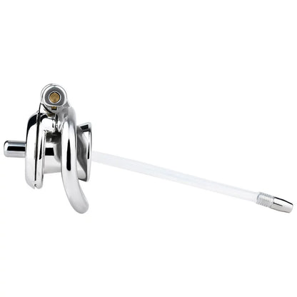 Flat Metal Male Chastity Cage – Inverted 2.0 Design