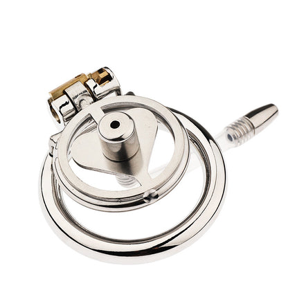 FLAT CHASTITY CAGE METAL LOVE