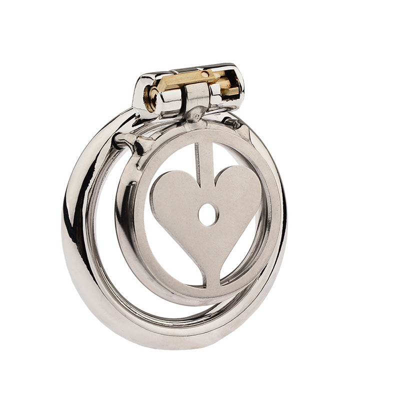 FLAT CHASTITY CAGE METAL LOVE