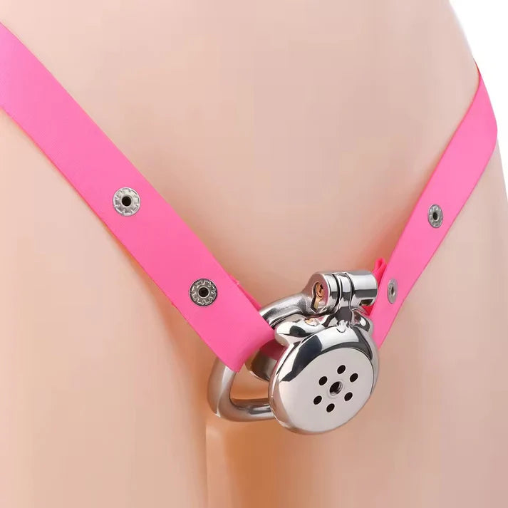 Flat Metal Male Chastity Cage – Inverted 2.0 Design