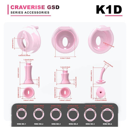 🧩GSD Head Cage Accessories Center Modular System with 20+ Interchangeable Products – Continuously Expanding Collection