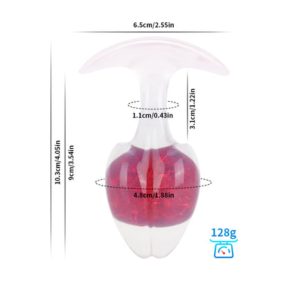Bean Sprout Crystal Butter Plug- 9Colors