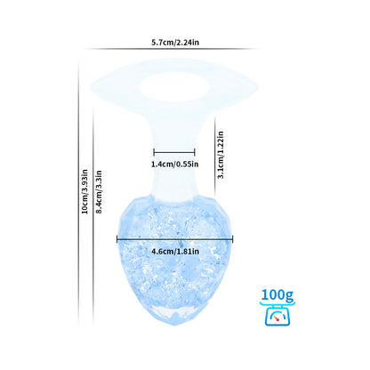 Diamond Crystal Butter Plugs - 9 Colors