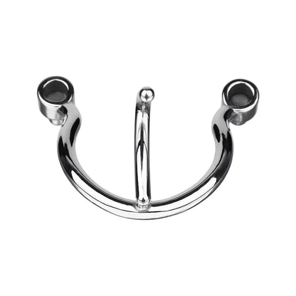 Metal Male Chastity Cage with Prince Albert Lock – Small Size