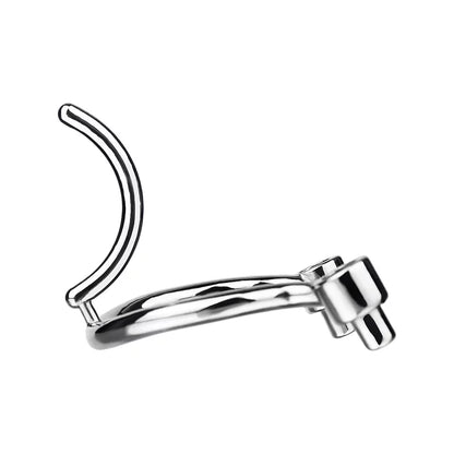 Metal Chastity Cage with Dual-Mode PA Ring – Removable Design for Two Unique Sensations