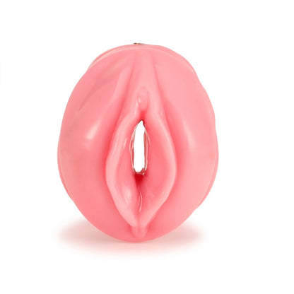 Sissy Chastity Cage – Small Silicone Faux Labia Design