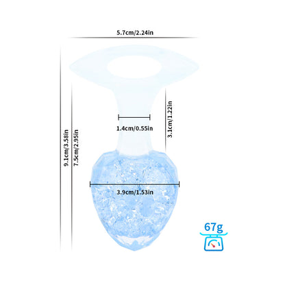 Diamond Crystal Butter Plugs - 9 Colors