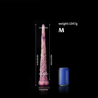 Vine Purple Tentacle Dildo – Artistic Fantasy Silicone Toy with Elegant Gradient