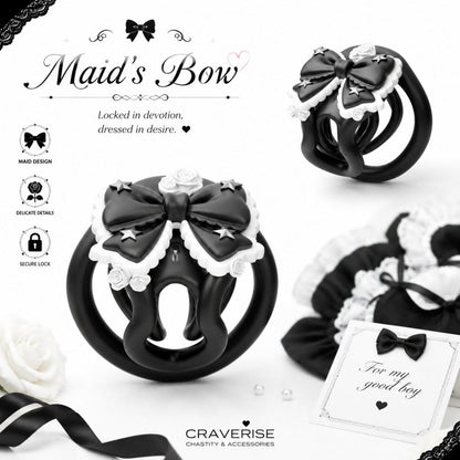 Maid’s Bow Chastity Cage