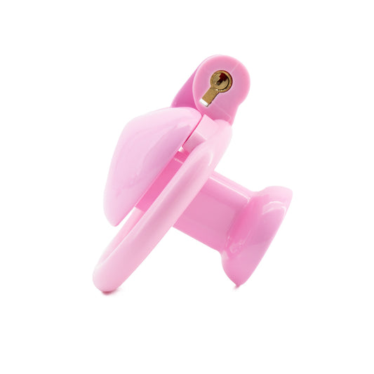 Love type negative electrode chastity lock
