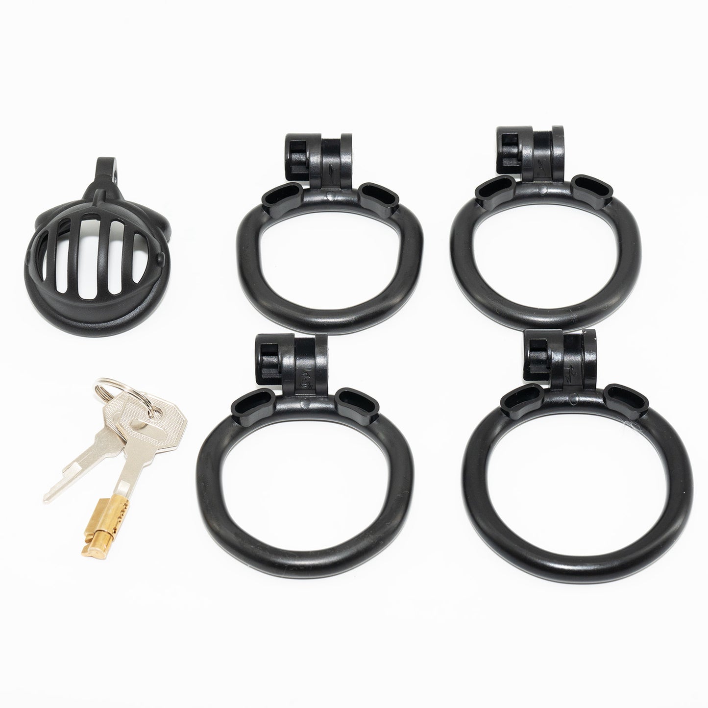 Knight helmet chastity lock