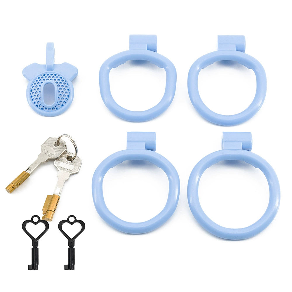 Keuschheitsverschluss aus Netzgewebe