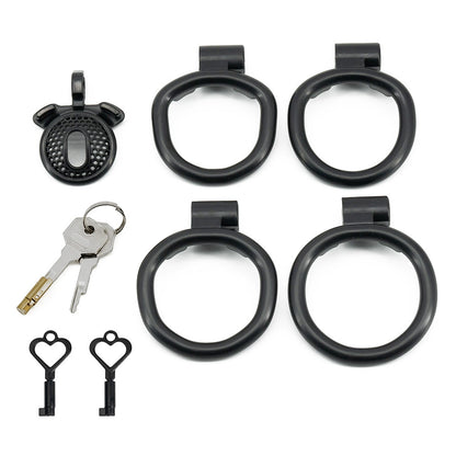 Keuschheitsverschluss aus Netzgewebe