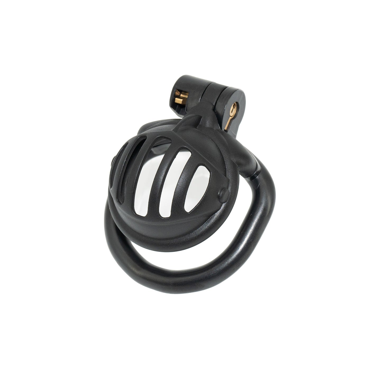 Knight helmet chastity lock