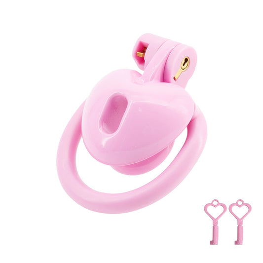 Love type negative electrode chastity lock