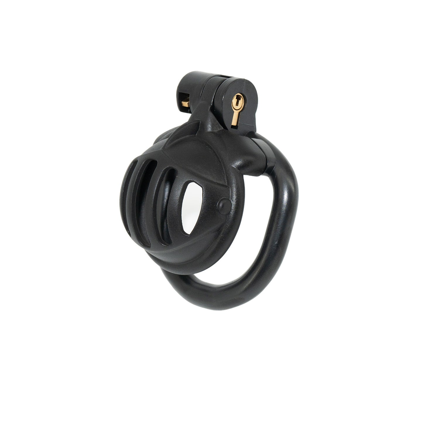 Knight helmet chastity lock