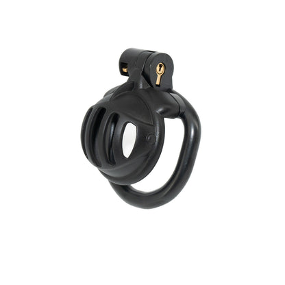 Knight helmet chastity lock