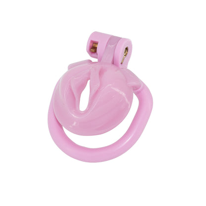Imitation clitoral chastity lock