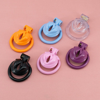 Imitation clitoral chastity lock
