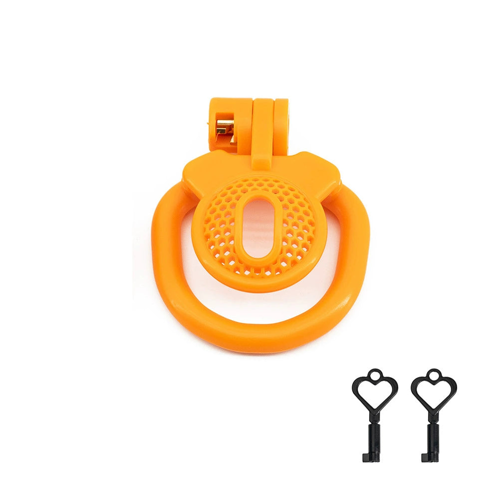 Keuschheitsverschluss aus Netzgewebe