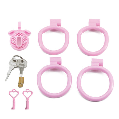 Keuschheitsverschluss aus Netzgewebe