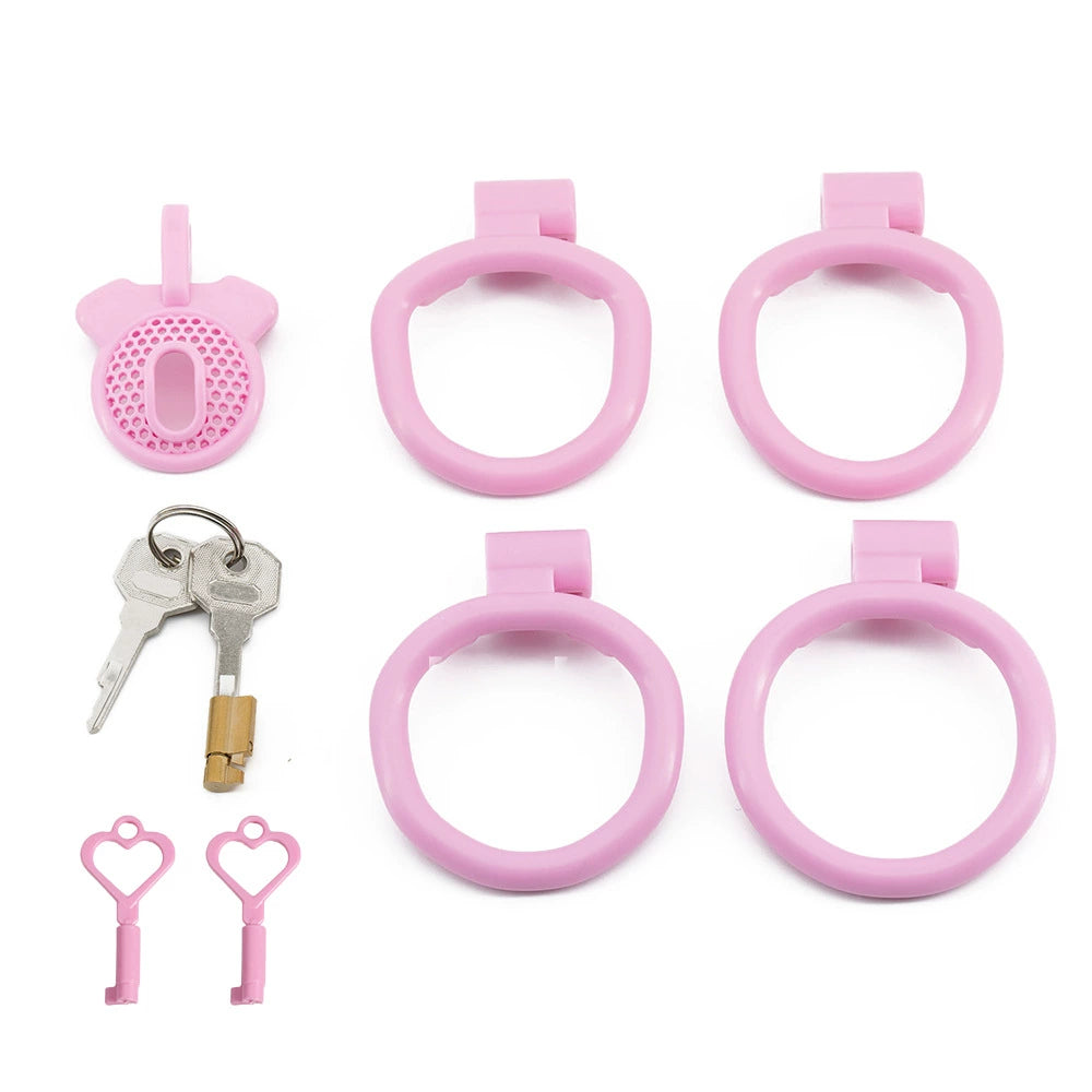 Keuschheitsverschluss aus Netzgewebe