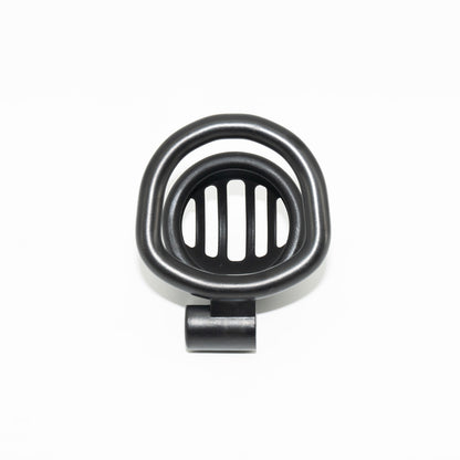 Knight helmet chastity lock