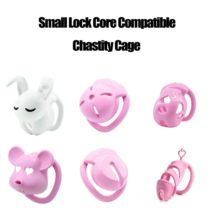 Silent Plastic Key – TSA-Friendly, Compatible with Select Chastity Styles