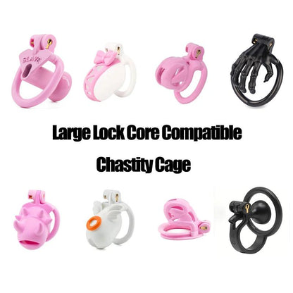 Silent Plastic Key – TSA-Friendly, Compatible with Select Chastity Styles