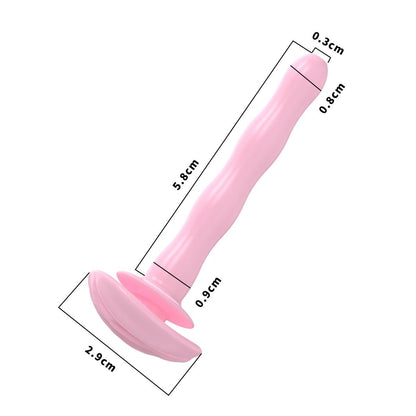Colorful Flexible Silicone Urethral Catheter – 5.8cm & 3.6cm Options | Soft & Body-Safe