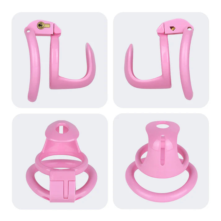 Semi-Open Male Chastity Cage – ABS Resin