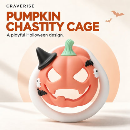 Pumpkin Chastity Cage – Halloween Design