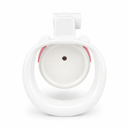 Spherical Capture-Style Chastity Cage – Portable Resin Male Chastity Device with Secure Lock