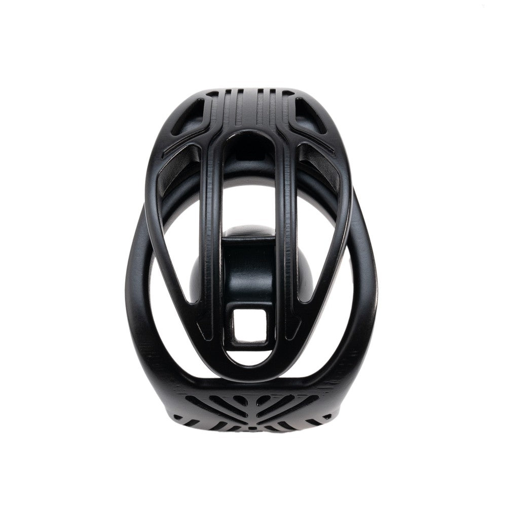 Adjustable Sliding Support Chastity Cage with Breathable Open Frame Design