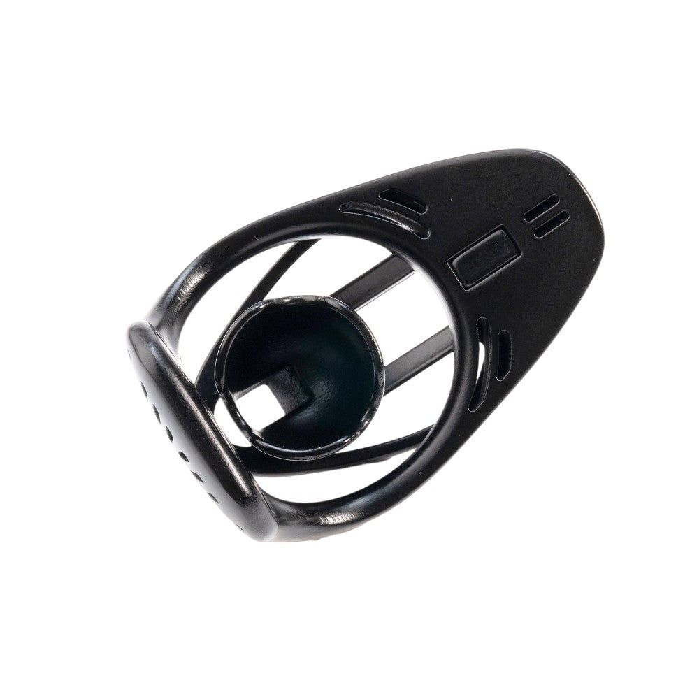 Adjustable Sliding Support Chastity Cage with Breathable Open Frame Design