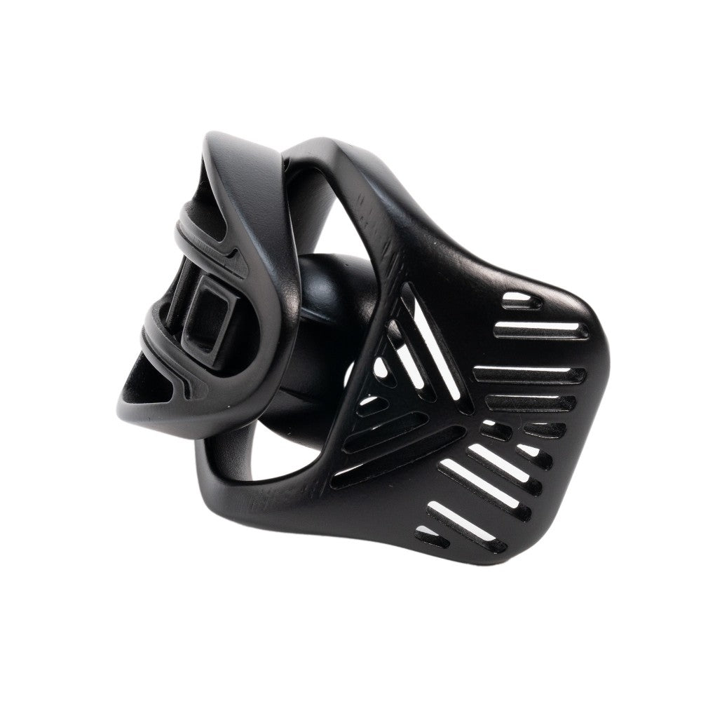 Adjustable Sliding Support Chastity Cage with Breathable Open Frame Design