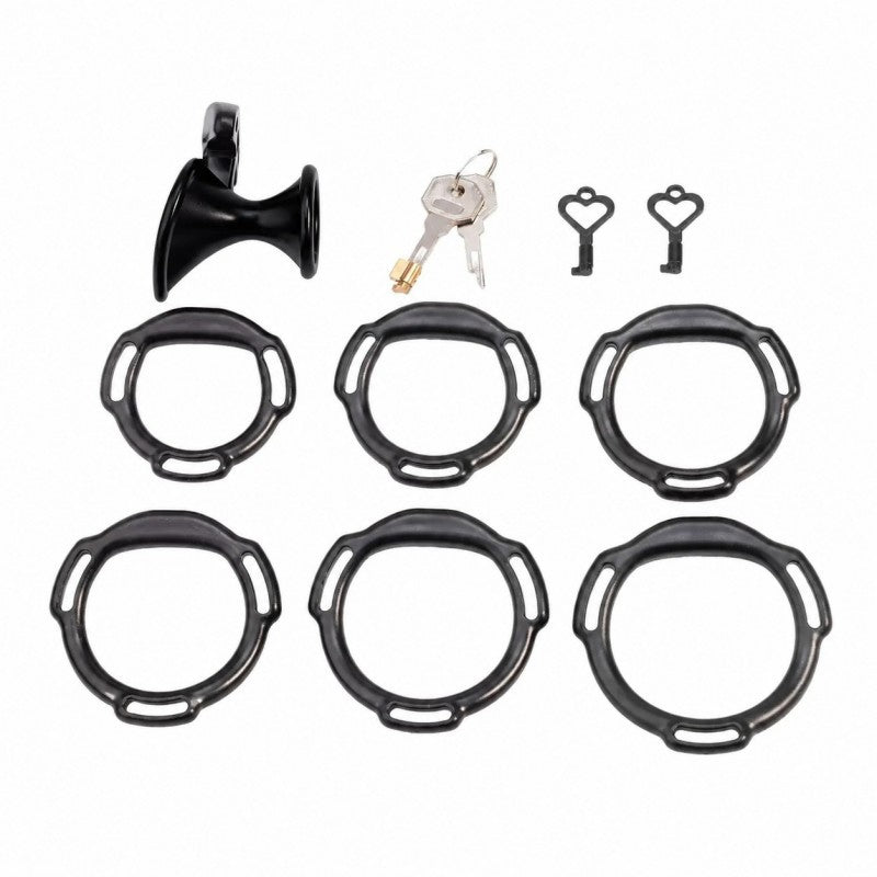 Teardrop Negative Chastity Lock