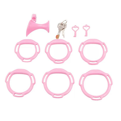 Teardrop Negative Chastity Lock