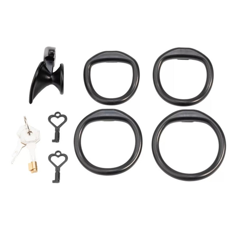 Teardrop Negative Chastity Lock